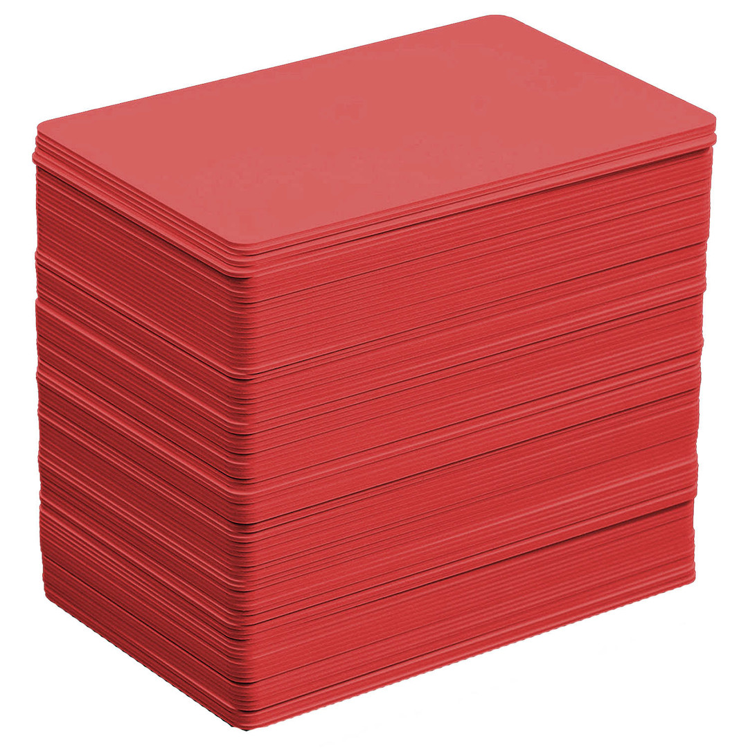 Blank cards Red image 1
